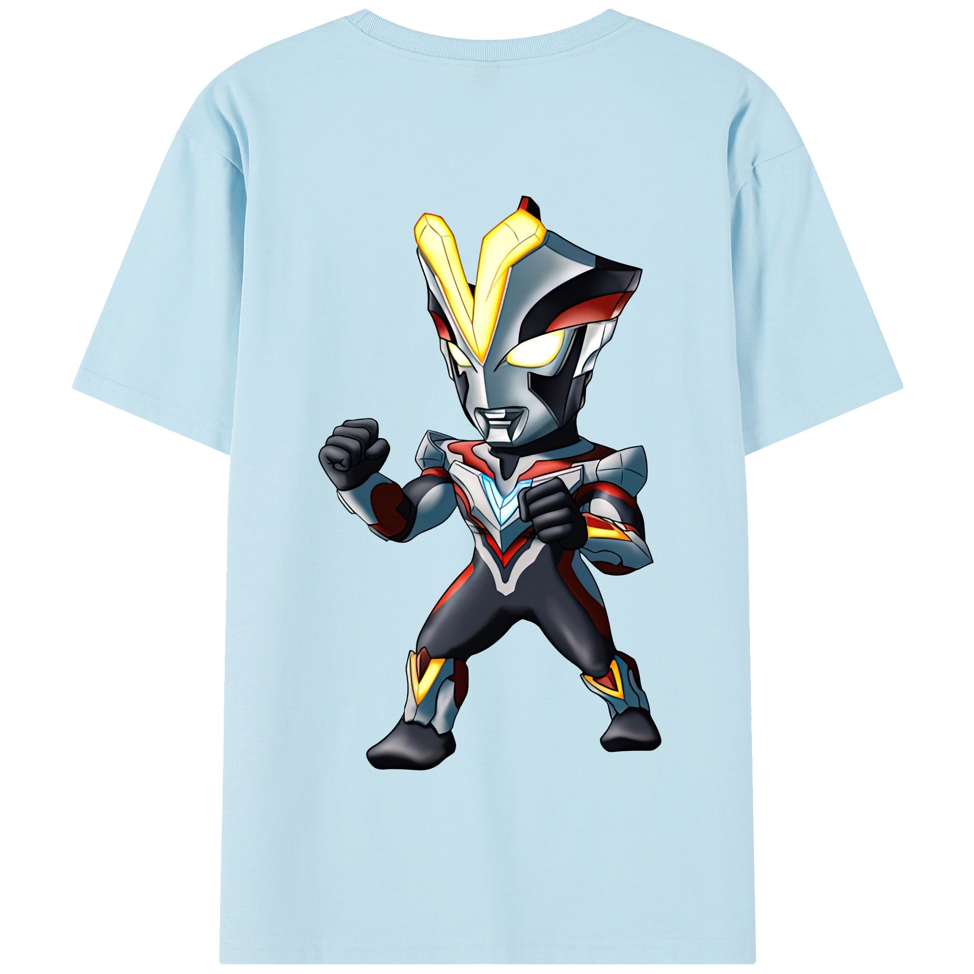（画像用） ウルトラマン Ultraman 綿100％半袖Tシャツ（背面プリント）